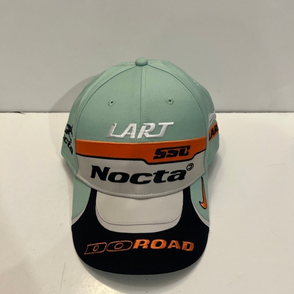 NOCTA X L'ART CLUB RACING CAP - ENAMEL GREEN/LIGHT BONE - Picture 3 of 9